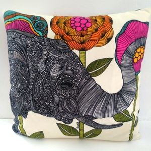 DENY DESIGNS VALENTINA ELEPHANT ACCENT THROW PILLOW